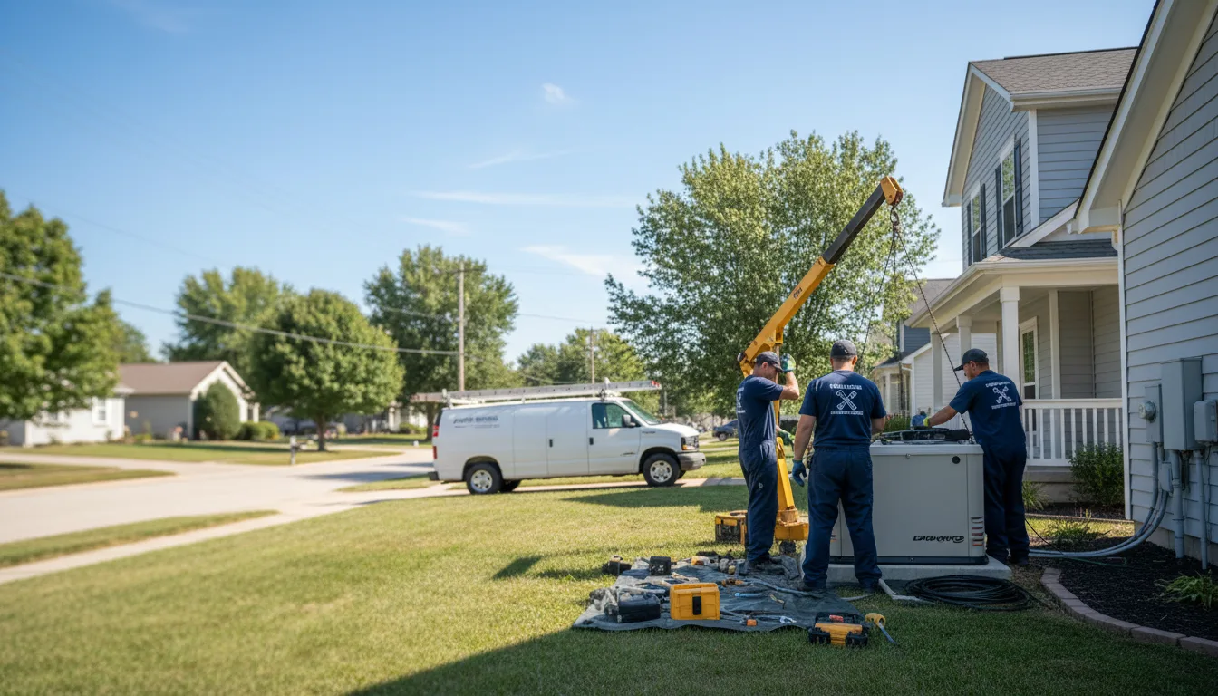 Generator Installation in Cuney, TX near me